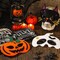 18 Pieces Felt Halloween Mask DIY Adhesive Felt Mask Craft Kit